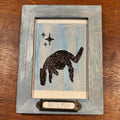 Framed Rocky Art with Placard