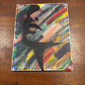 Rainbow portrait outline painting