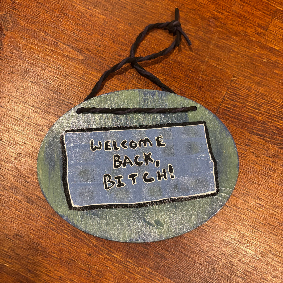 Welcome Back B Sign