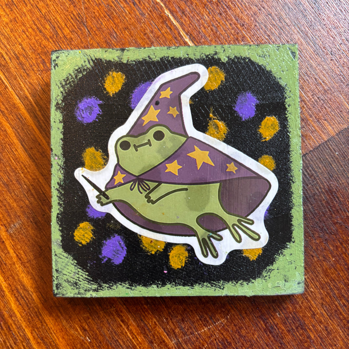 Animal Wizards Small Wood Art