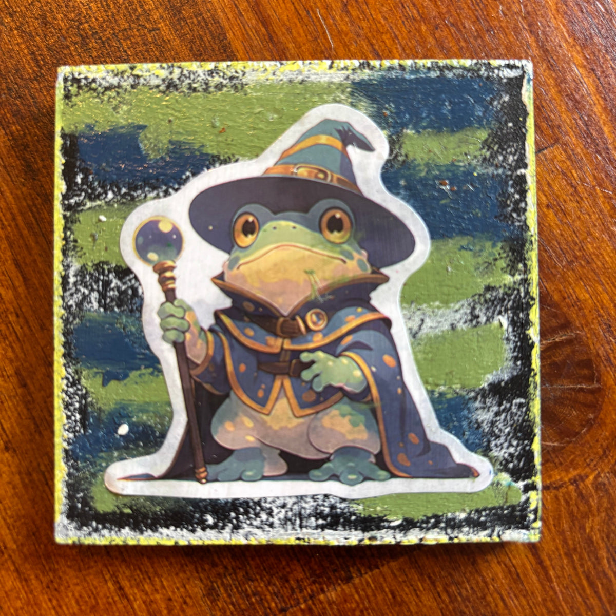 Animal Wizards Small Wood Art