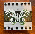 Butterfly pattern painting