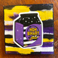 Small Wood Art, Non-binary Pride Themes