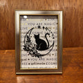 Cat on Moon Art