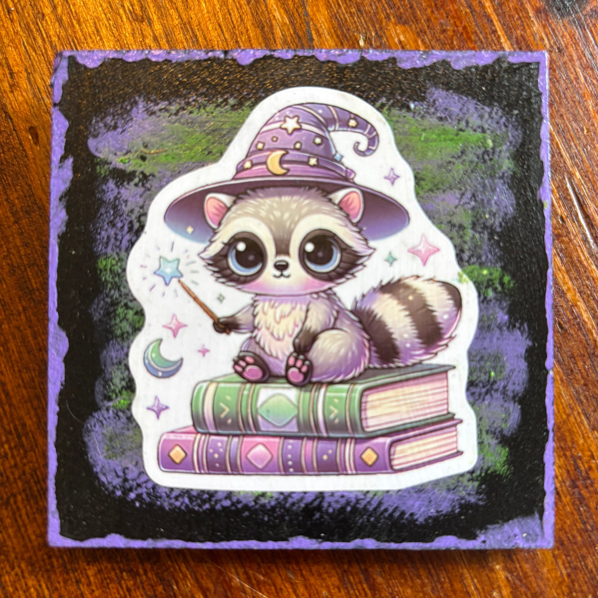 Animal Wizards Small Wood Art