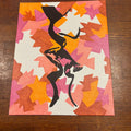 Kissing women painting