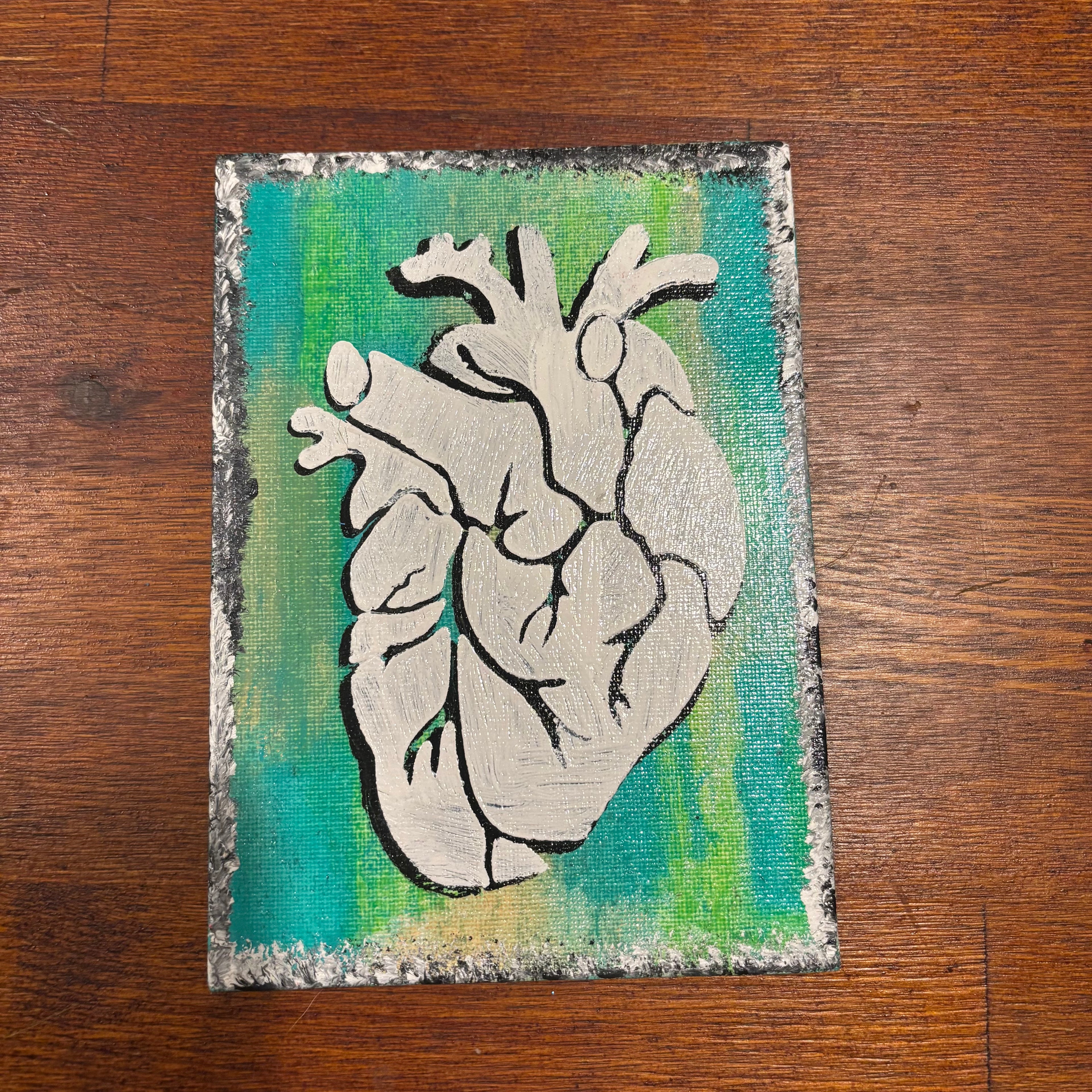 Heart painting