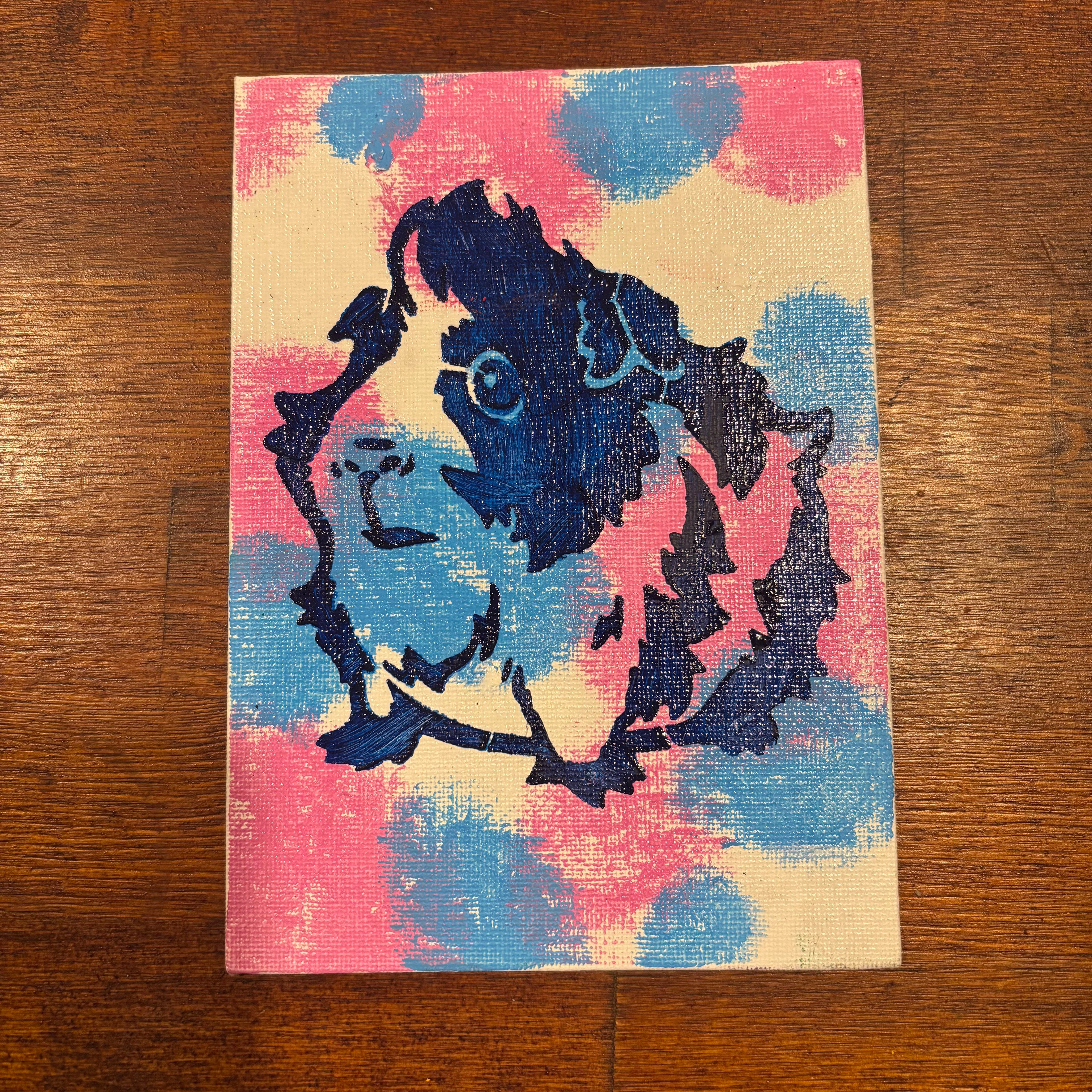 Hamster Painting Pop Art