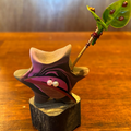 Korok Clay Sculpture Brown and Pink