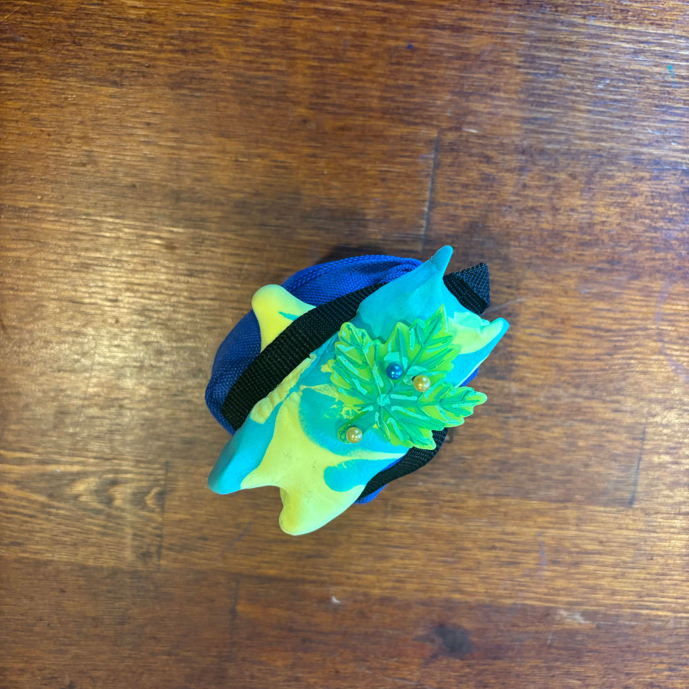 Korok with Backpack Clay Sculpture