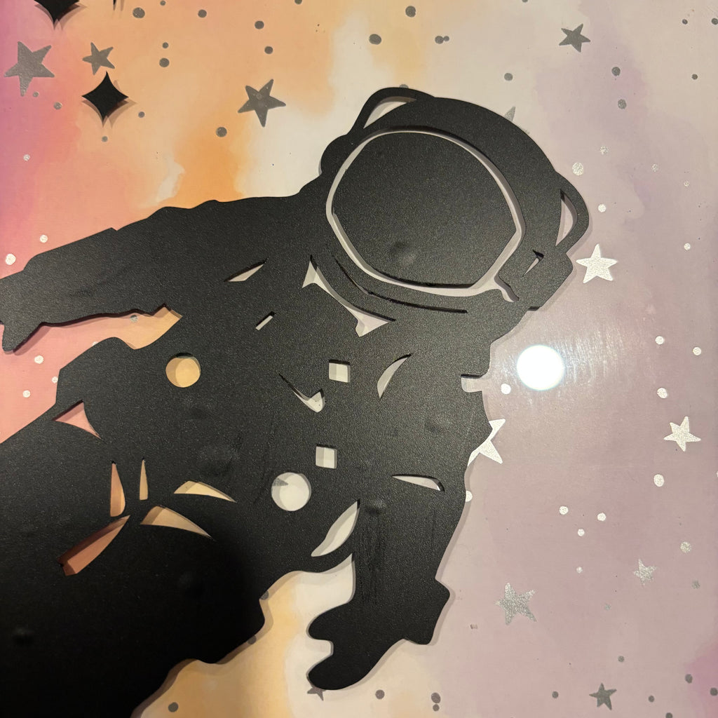 I'm Having a Moment Astronaut Art