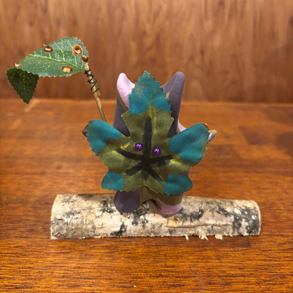 Large Korok, Green, Purple, Brown