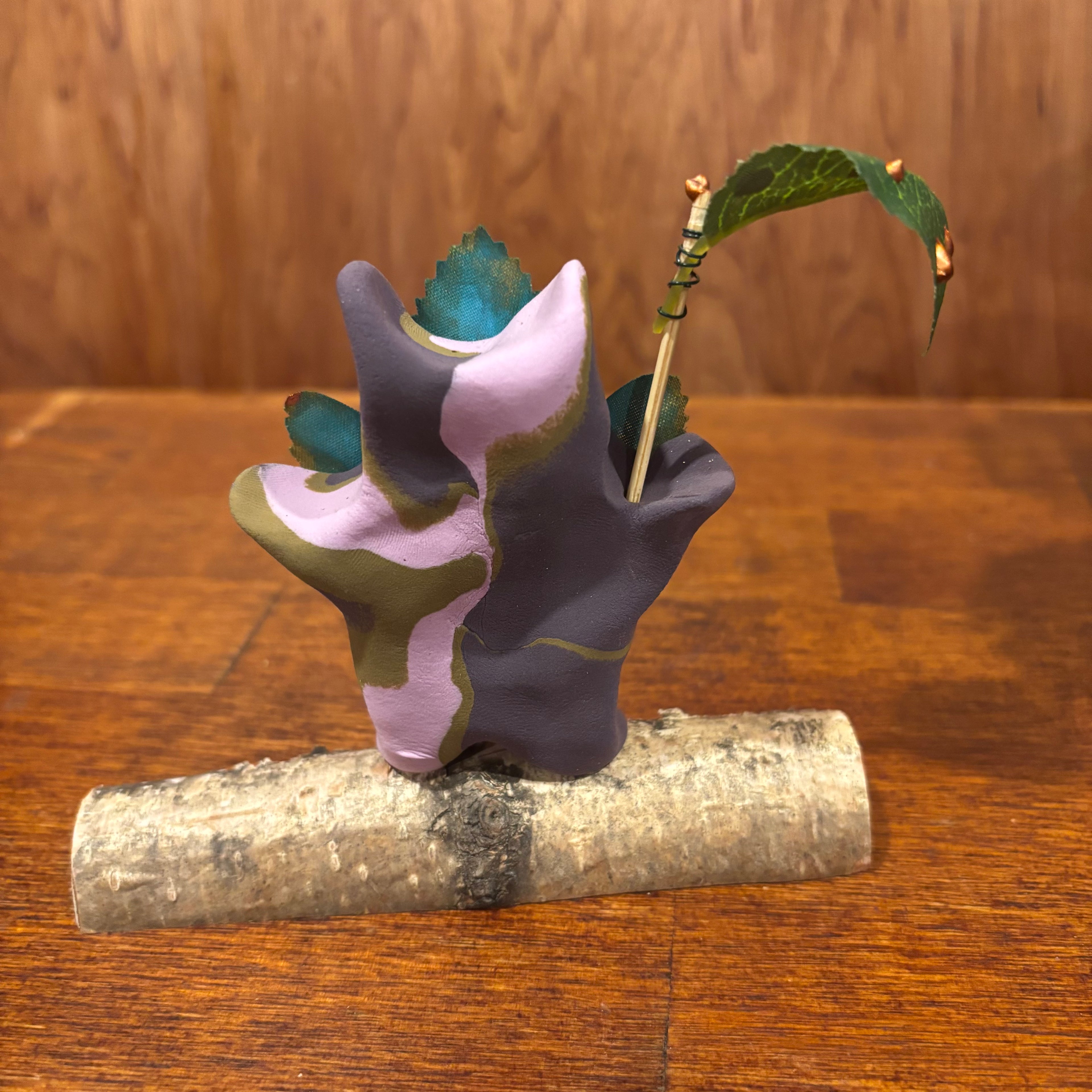 Large Korok, Green, Purple, Brown