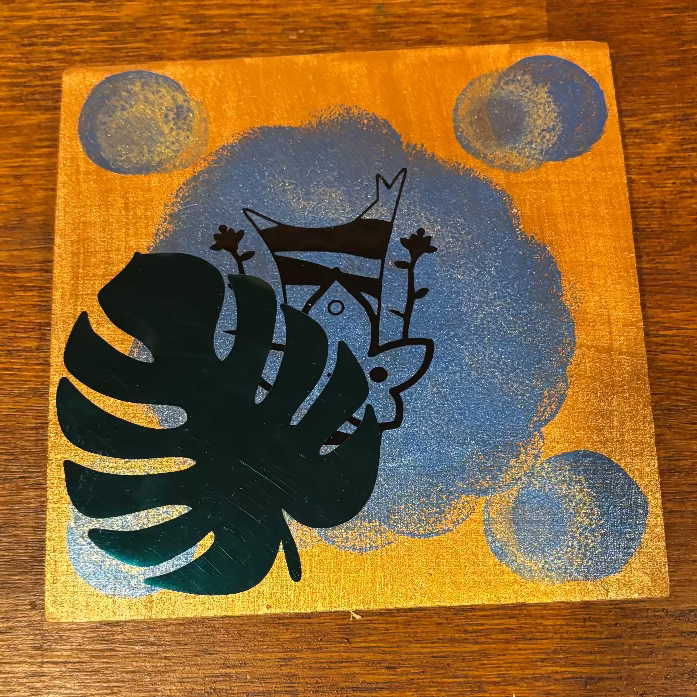 Korok Hiding Wood Art